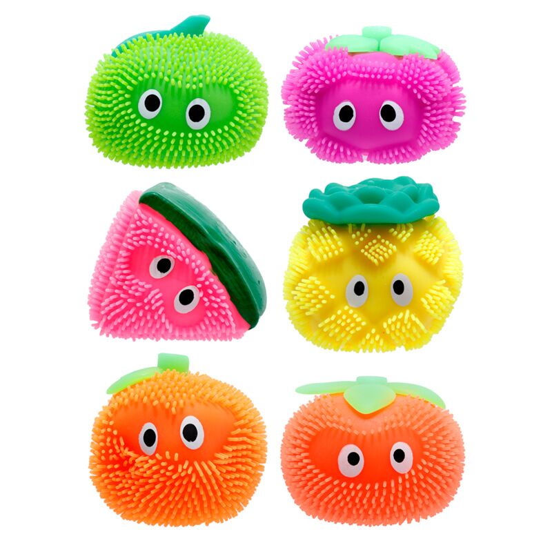Giocattoli per bambini a forma di frutta.