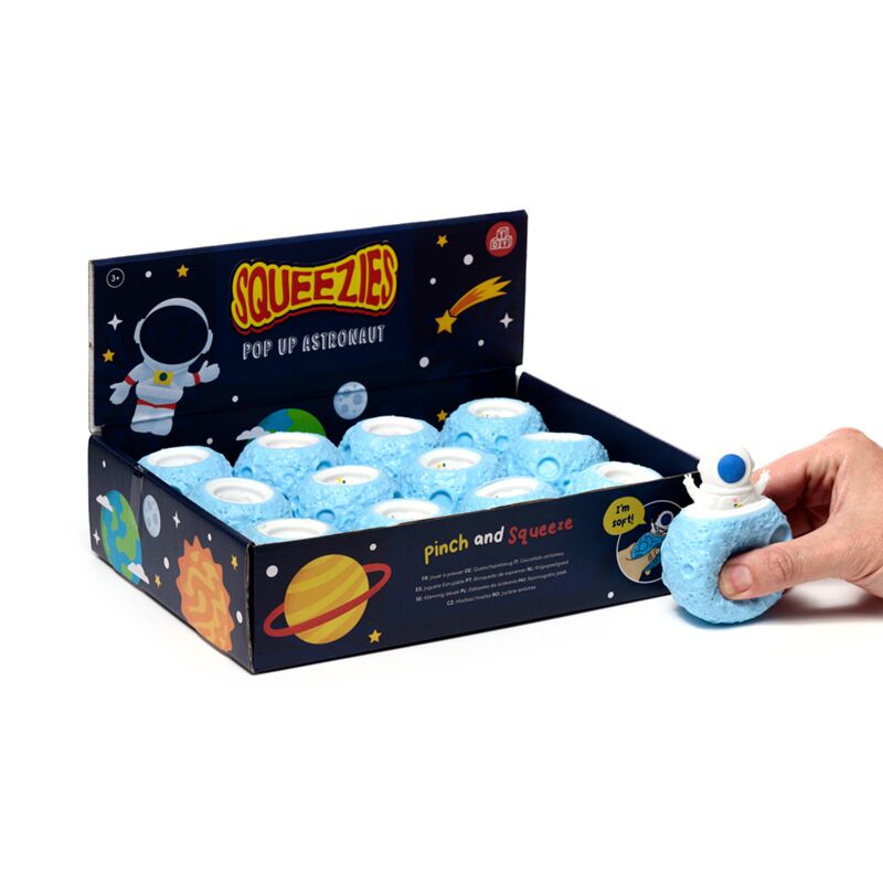 Plegueo del planeta espacial exprimible