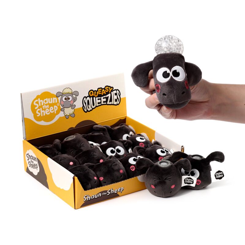 Queasy squeezies kawaii shaun het schaap knijp speelgoed