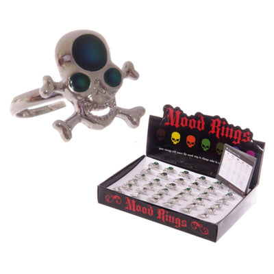 Bones de calavera Moodring