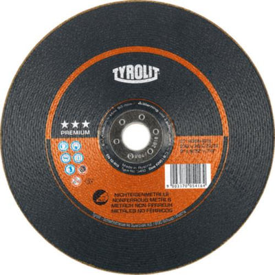 Tyrolit abs 125x7.0mm a36n-bfx premium alu | 10 pezzi