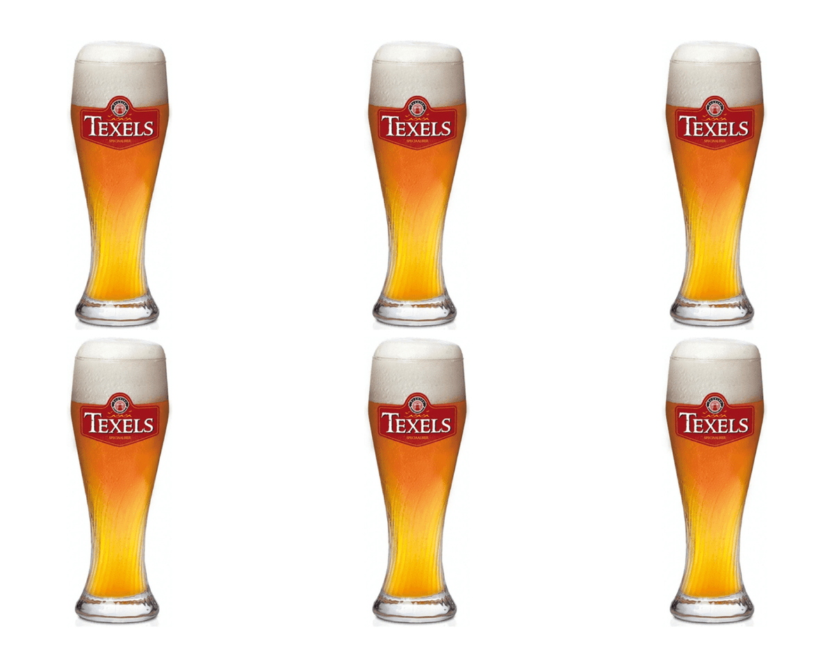 Texels e skuumkoppe glas (6x 30cl)