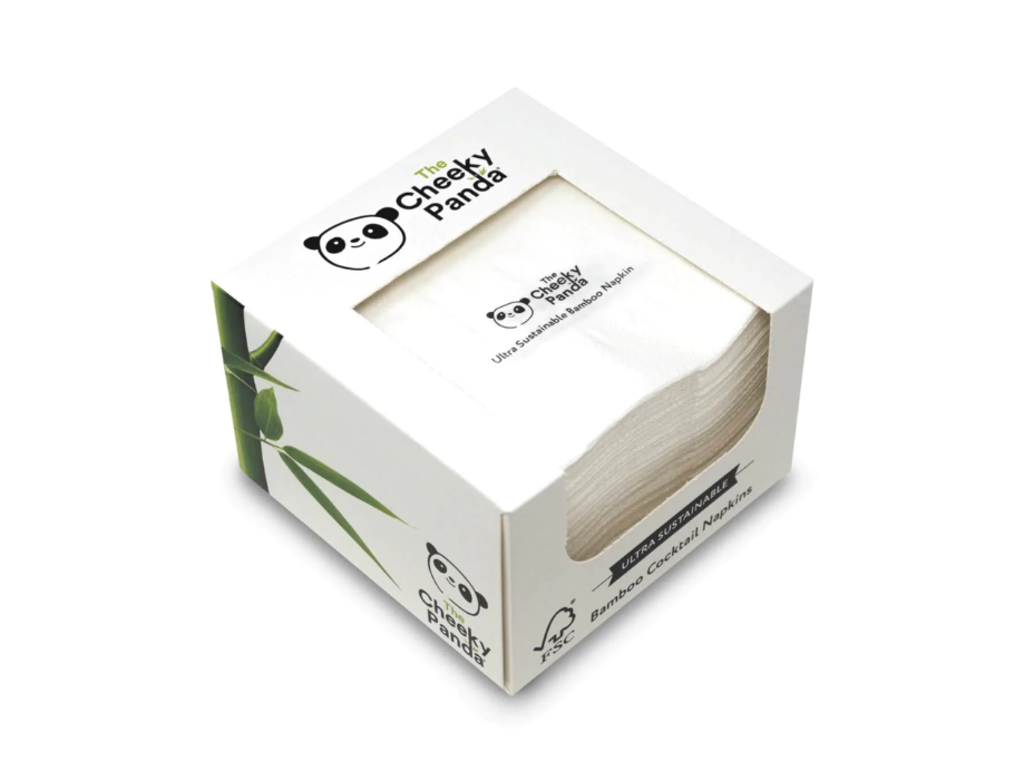 The cheeky panda servetten - fsc bamboe - 2-laags - 100st