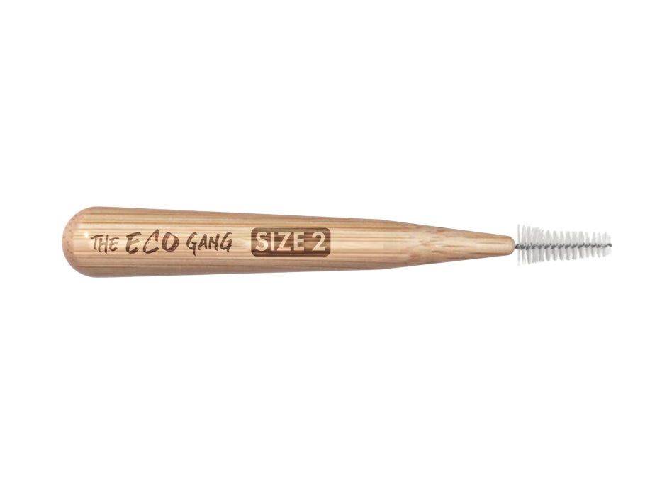 El cepillo Eco Gang Interdentale Bamboo Size 2 0.45 mm