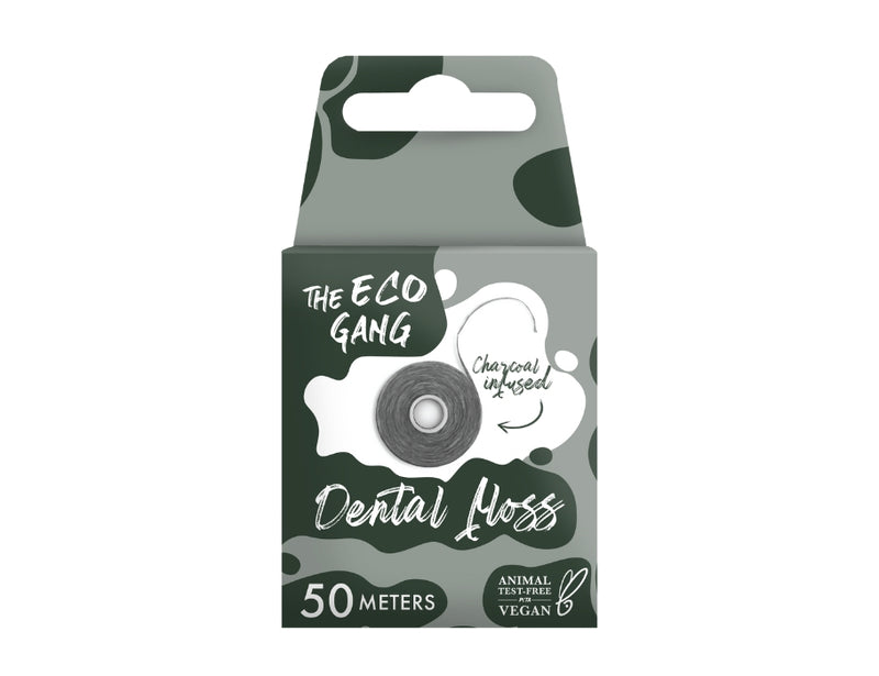 The Eco Gang Flosdraad 50 m Charcoal
