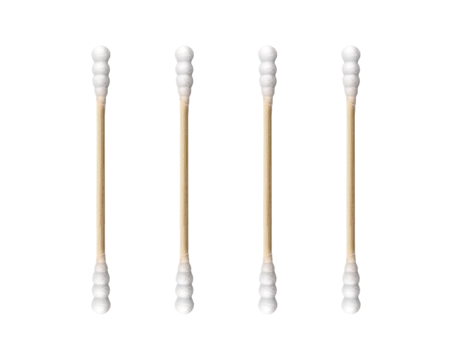 The Eco Gang Cotton Bar - Forma a spirale - Bianco