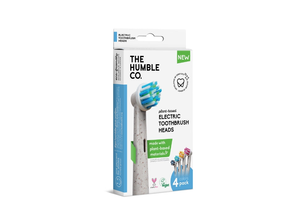 The Humble Co. Brush Bushes - Plant -Based - 4 -Pack - Oral -B