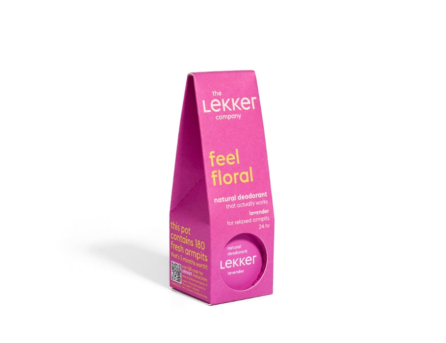 El desodorante de Lekker Company Lekker Lavendel