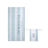 The beach club | groene microvezel handdoek 180 x 90 cm - afbeelding 1