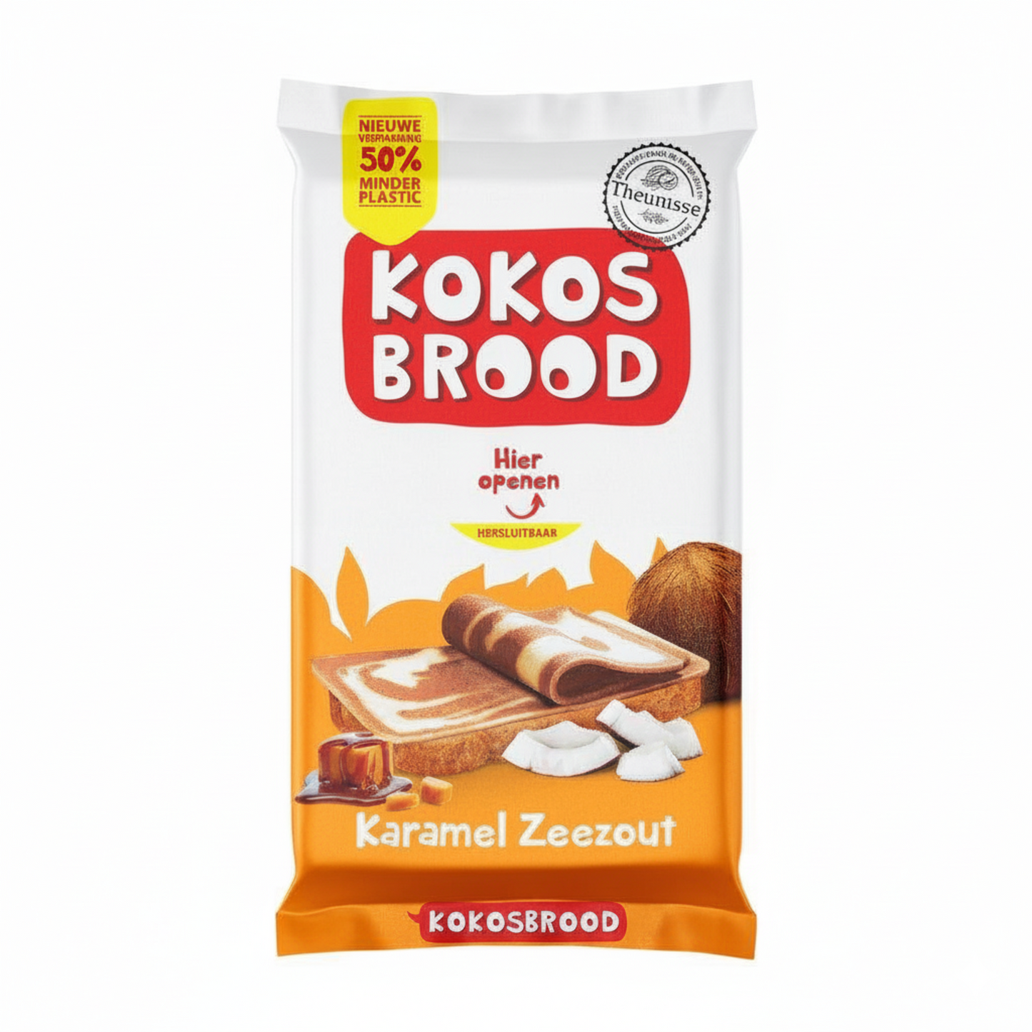 Theunisse pan de coco caramelo sal marina (12x 275g)