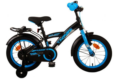 Volare Thombike Bike para niños - Niños - 14 pulgadas - Black Blue