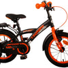 Volare Thombike Kinderfiets - Jongens - 14 inch - Zwart Oranje