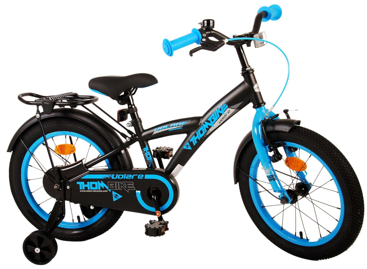 Bike per bambini Volare Thbike - Boys - 16 pollici - Blu nero