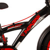 Bike para niños Volare Thombike - Niños - 16 pulgadas - Rojo negro - Dos frenos de mano