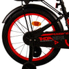 Volare Thombike Kinderfiets - Jongens - 18 inch - Zwart Rood