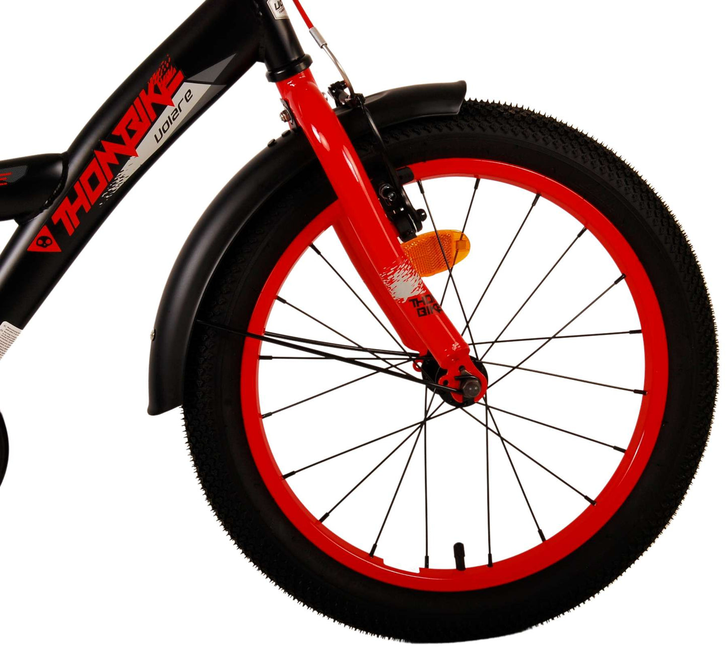 Bicycle per bambini di Vlatar Thbike - Boys - 18 pollici - rosso nero