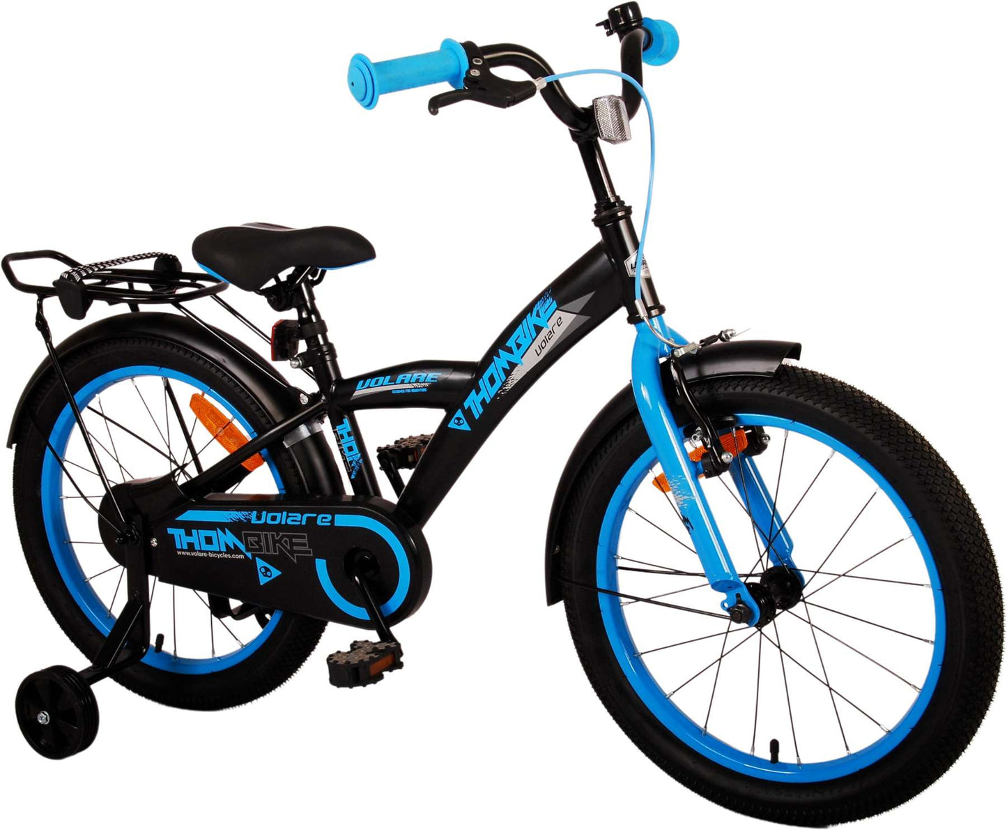 Bike per bambini Volare Thbike - Boys - 18 pollici - Blu nero