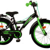 Volare Thombike Bike Children Bike Boys 18 pulgadas Verdes negros dos manos de la mano