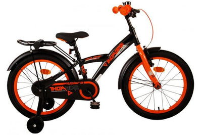 Volare Thombike Bicicleta para niños - Niños - 18 pulgadas - Naranja negra