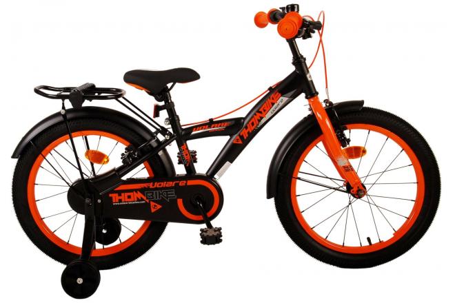 Bicycle per bambini di Volata Thbike - Boys - 18 pollici - Orancia nera - Freni a due mani