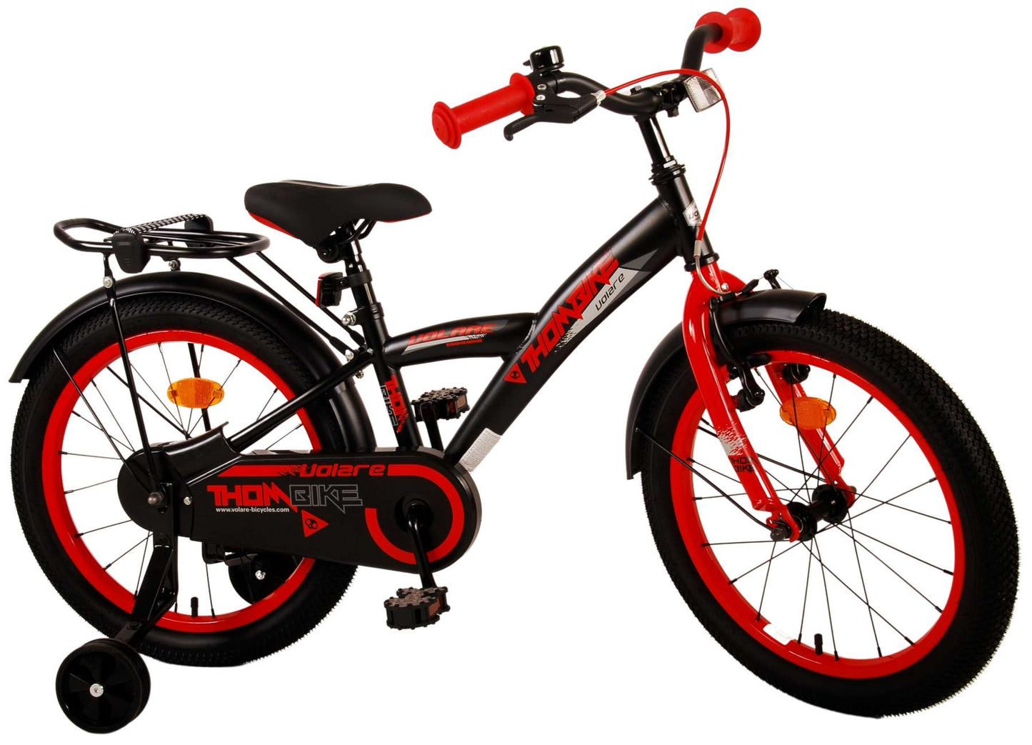 Bicycle per bambini di Vlatar Thbike - Boys - 18 pollici - rosso nero