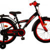 Volare Thombike Kinderfiets - Jongens - 18 inch - Zwart Rood