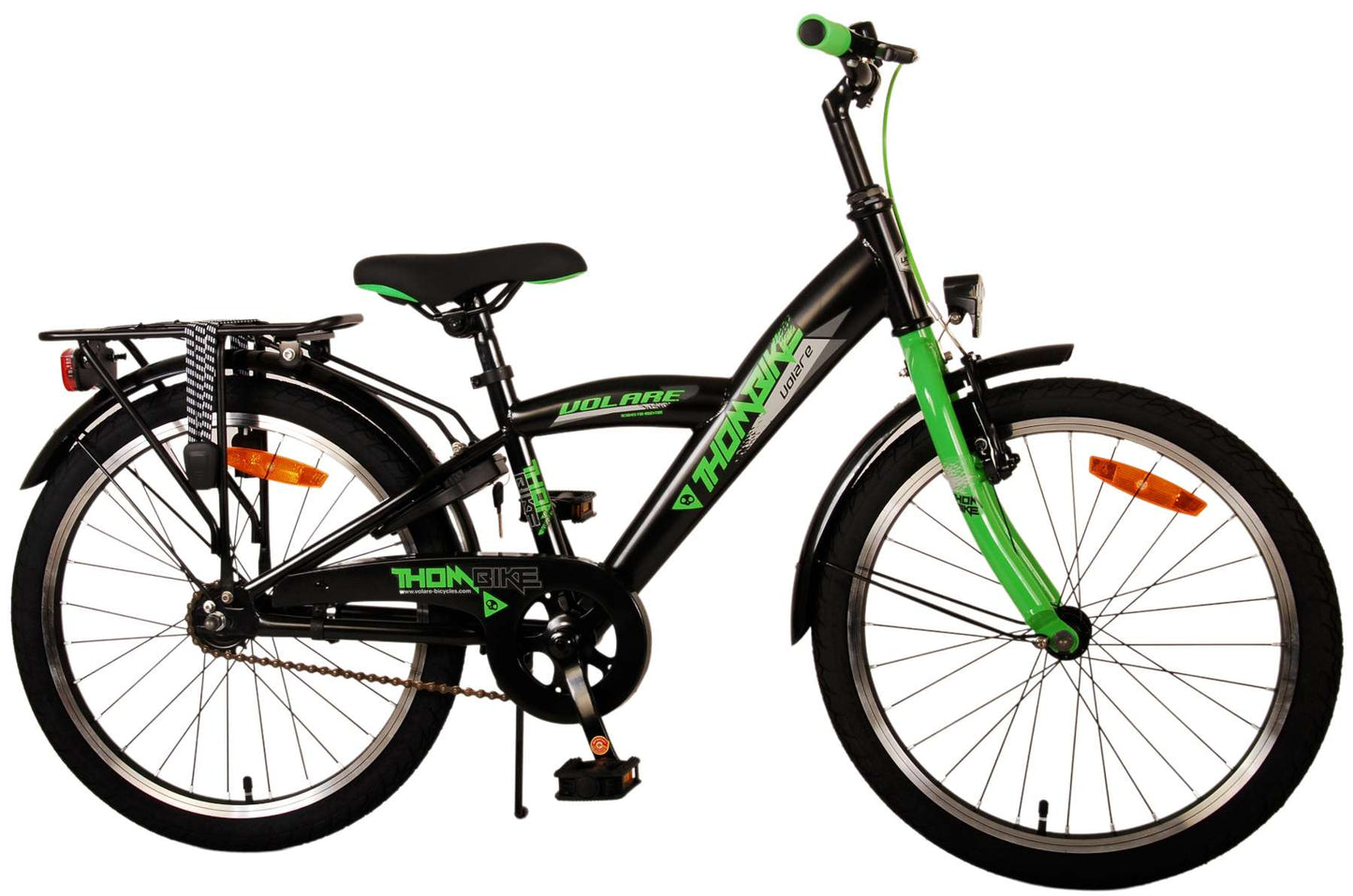 Volare Thombike Bike para niños - Niños - 20 pulgadas - Black Green