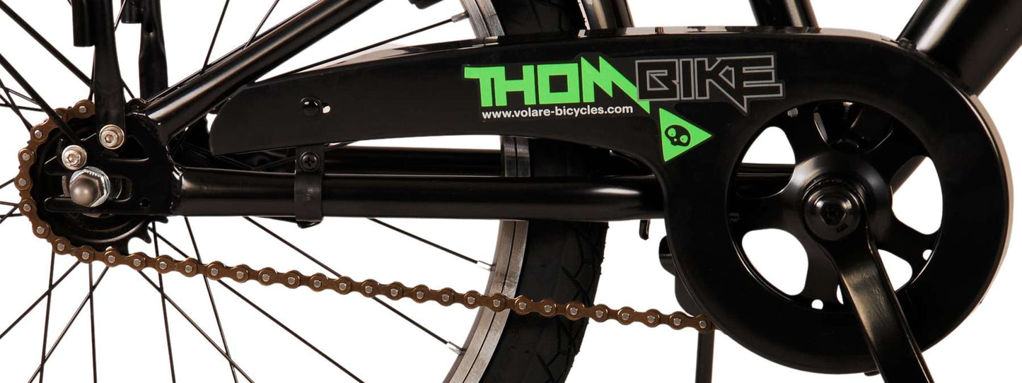 Volare Thombike Bike para niños - Niños - 20 pulgadas - Black Green