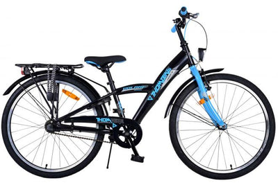 Bicycle per bambini di THUMIKE VOLARE - Ragazzi - 24 pollici - blu nero - 3 marce