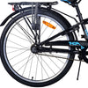 Bicicleta para niños Volare Thombike - Niños - 24 pulgadas - Azul negro - 3 engranajes