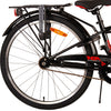 Volare Thombike Bicicleta para niños - Niños - 24 pulgadas - Rojo negro
