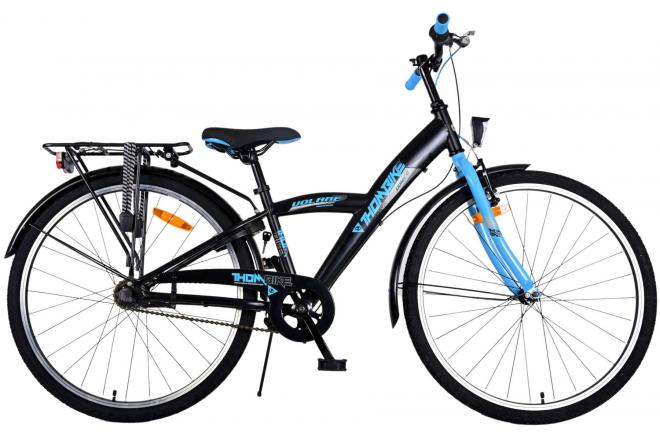 Bicycle per bambini di THUMIKE VOLARE - Ragazzi - 26 pollici - Blu nero - 3 marce