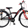 Bike para niños Volare Thombike - Niños - 26 pulgadas - Rojo negro - Dos frenos de mano