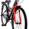 Volare Thombike Kinderfiets - Jongens - 26 inch - Zwart Rood - 3 versnellingen
