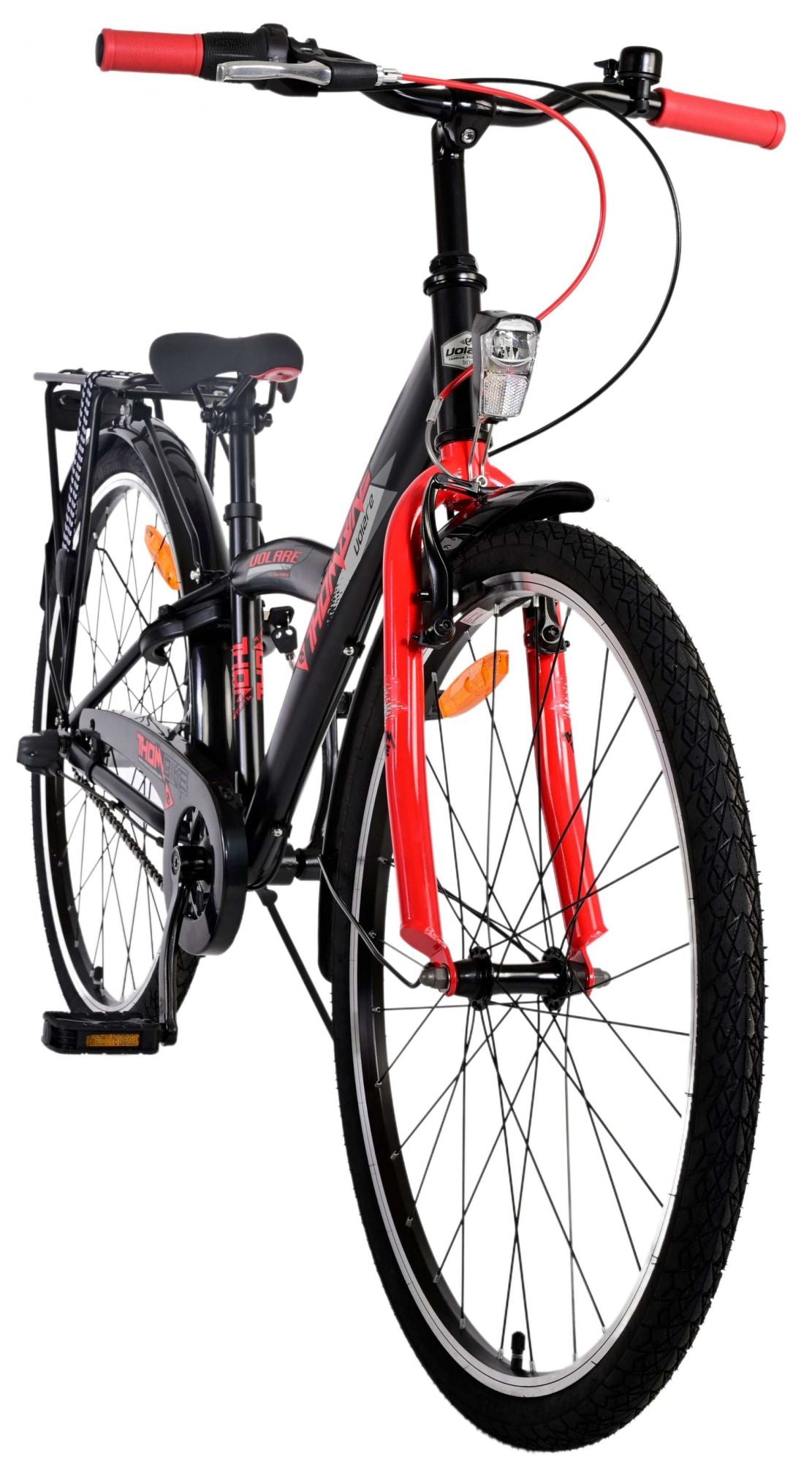 Bicycle per bambini di THUMIKE VOLARE - Ragazzi - 26 pollici - rosso nero - 3 marce