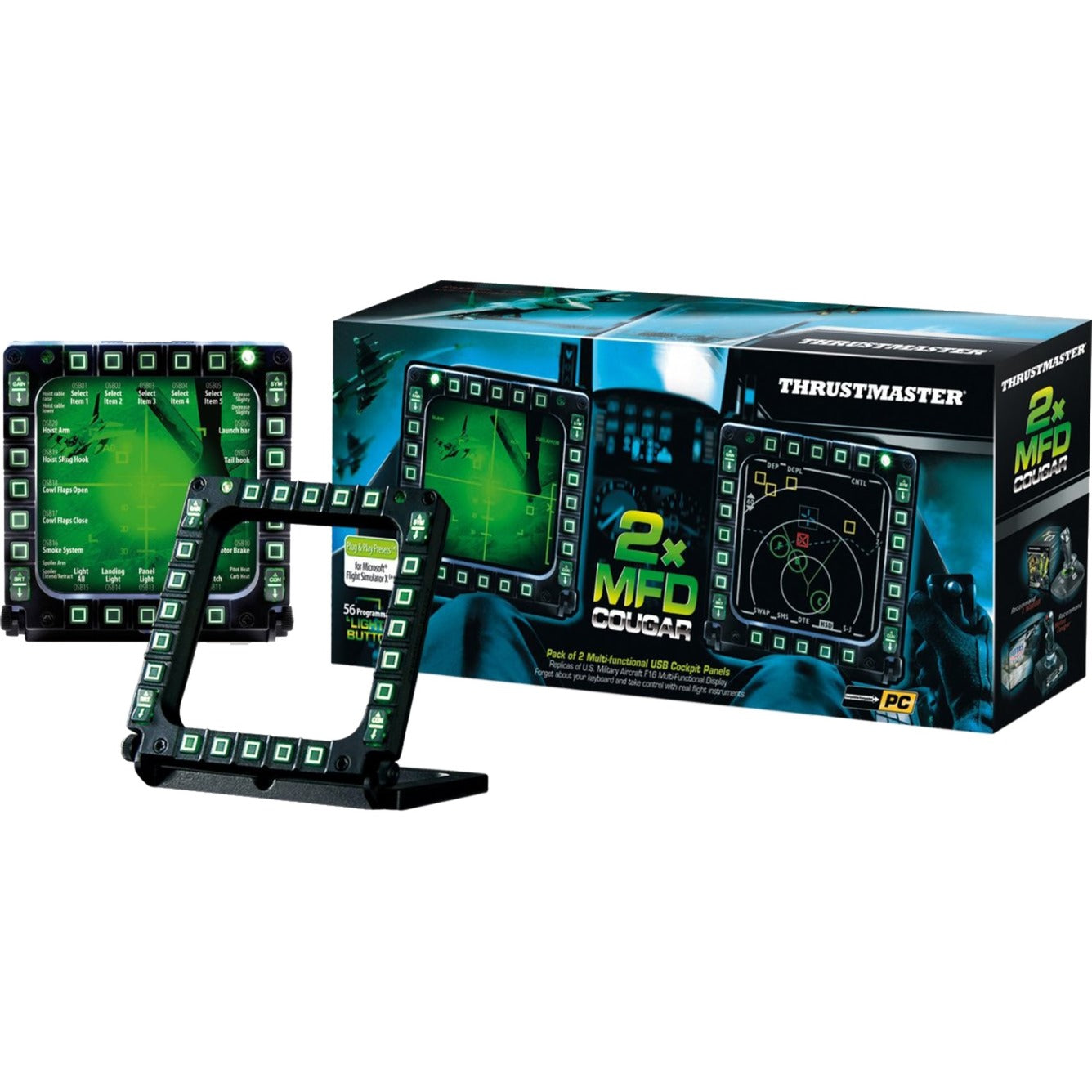 Pacchetto di pacchetto mfd cougar di Thrustmaster