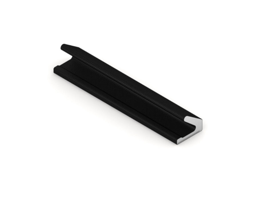 Schlegel - Qlon Draft Strip - Autoadhesivo - Negro - 15 x 12 mm - 25 m