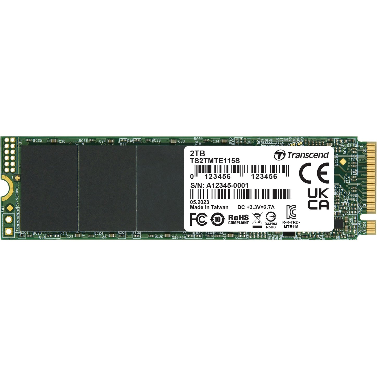Trascender mte115s 2 tb