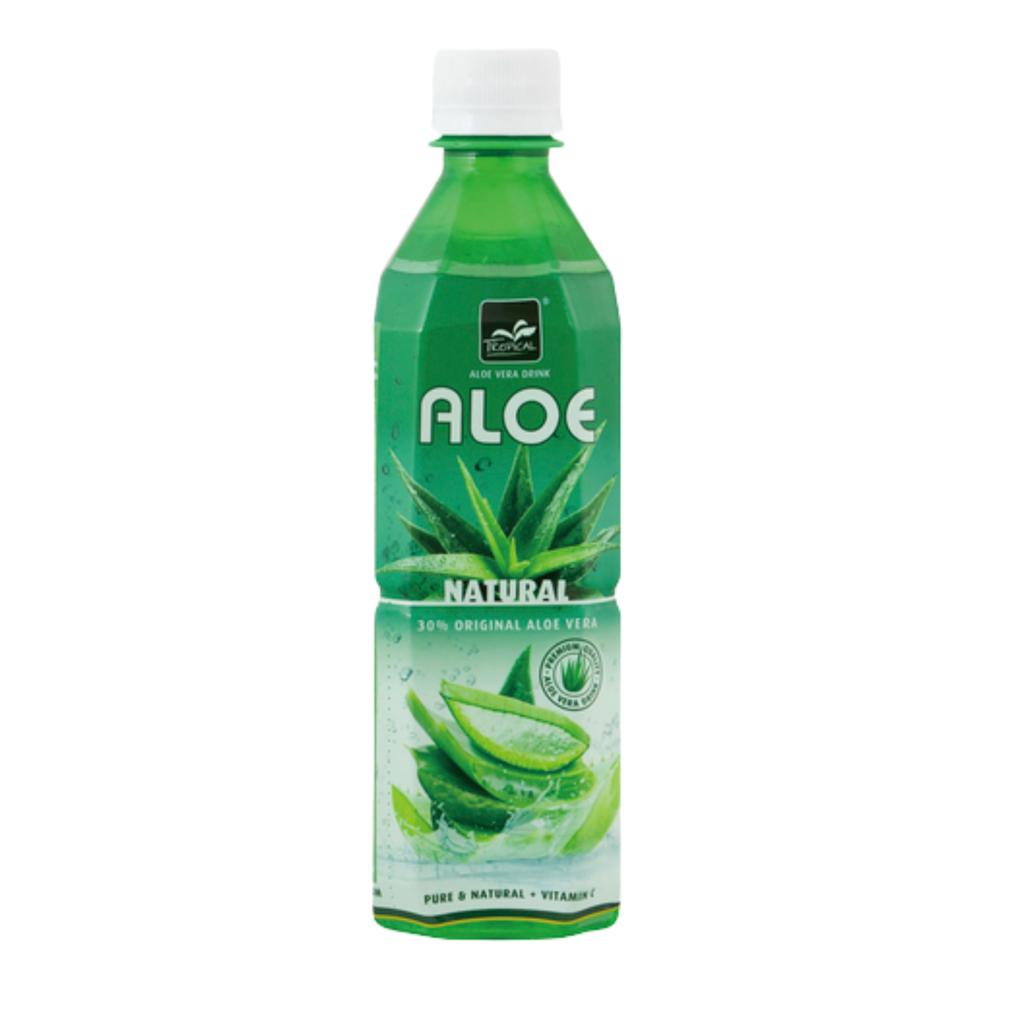 Tapa natural de aloe vera tropical (20x 50cl)