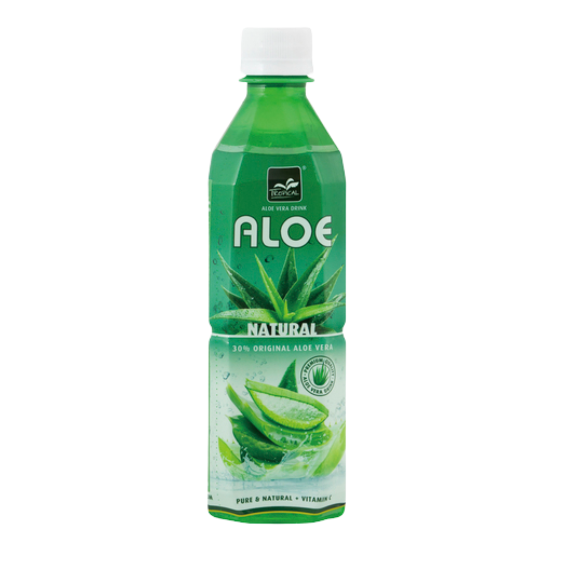 Tapa natural de aloe vera tropical (20x 50cl)