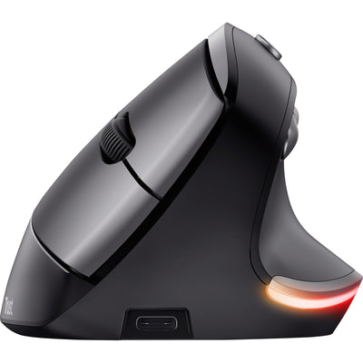 Trust Trust Bayo Draadloze, oplaadbare, ergonomische muis