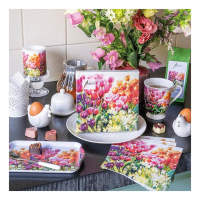 Tovagliolo Ambiente 25 cm tulipani 20 pezzi