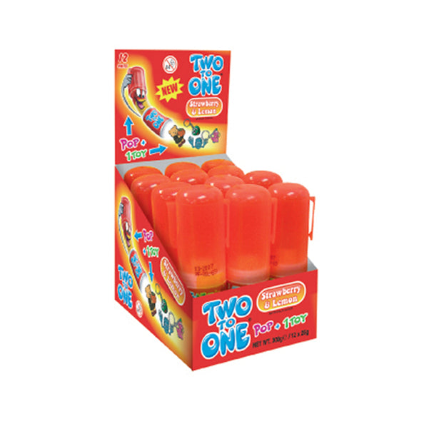 Due a uno fragola e limone (12 pezzi)