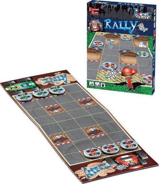 university games rally magnetisch pocket spel