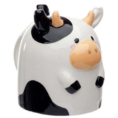Bramley Farm Cow Cow Upside Down Ceramic Tag