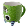 Monstarz Groen Monster Upside Down Ceramic Tag