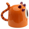 Monstarz Oranje Monster Upside Down Ceramic Tag