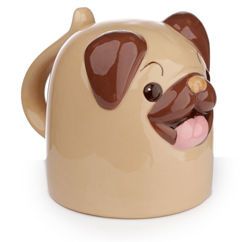 Pug Taza de cerámica