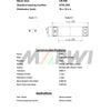 Marwi union kogellager cb-060 6700 2rs 10x15x4