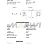 Union Kogellager CB-332 6801 LLB 12x21x5 Ceramic
